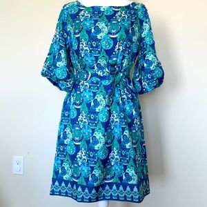 EUC Lilly Pulitzer Silk Dress Sz 10